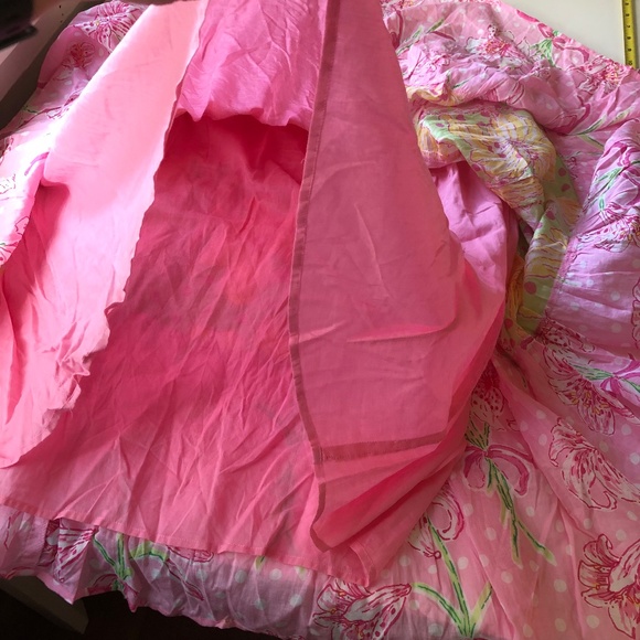 LILLY PULITZER  Floral Pastel Long Maxi skirt Size L (Large) - Picture 5 of 6